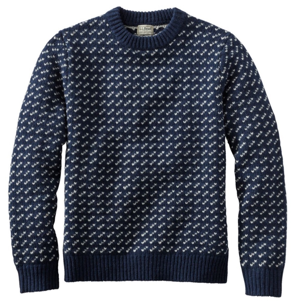 LL Bean Classic Wool Sweater